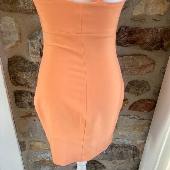 NWT Likely Nahla Bodycon Mini Dress Mandarin Sun $168 Womens 4 - Picture 10 of 12